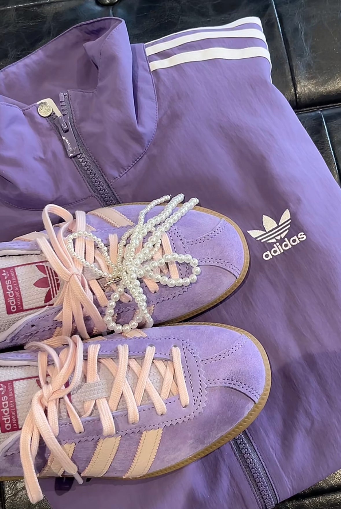 Adidas Lavender jkt