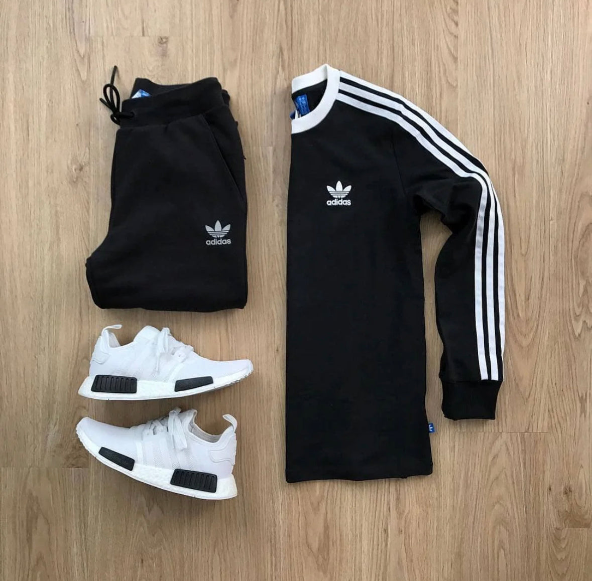 Adidas round neck sports longs tee