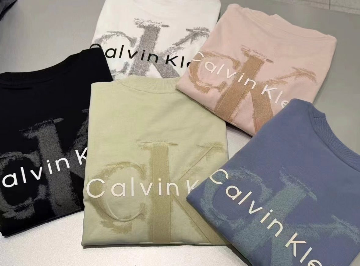 Calvin Klein Jeans Oversized Embossed Monogram Tee