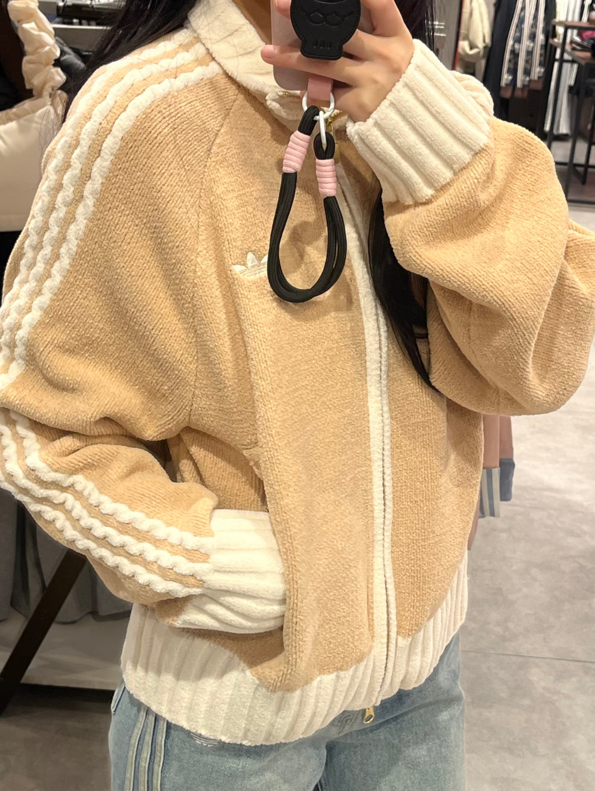 ADIDAS ORIGINALS KNIT TRACK TOP JACKET