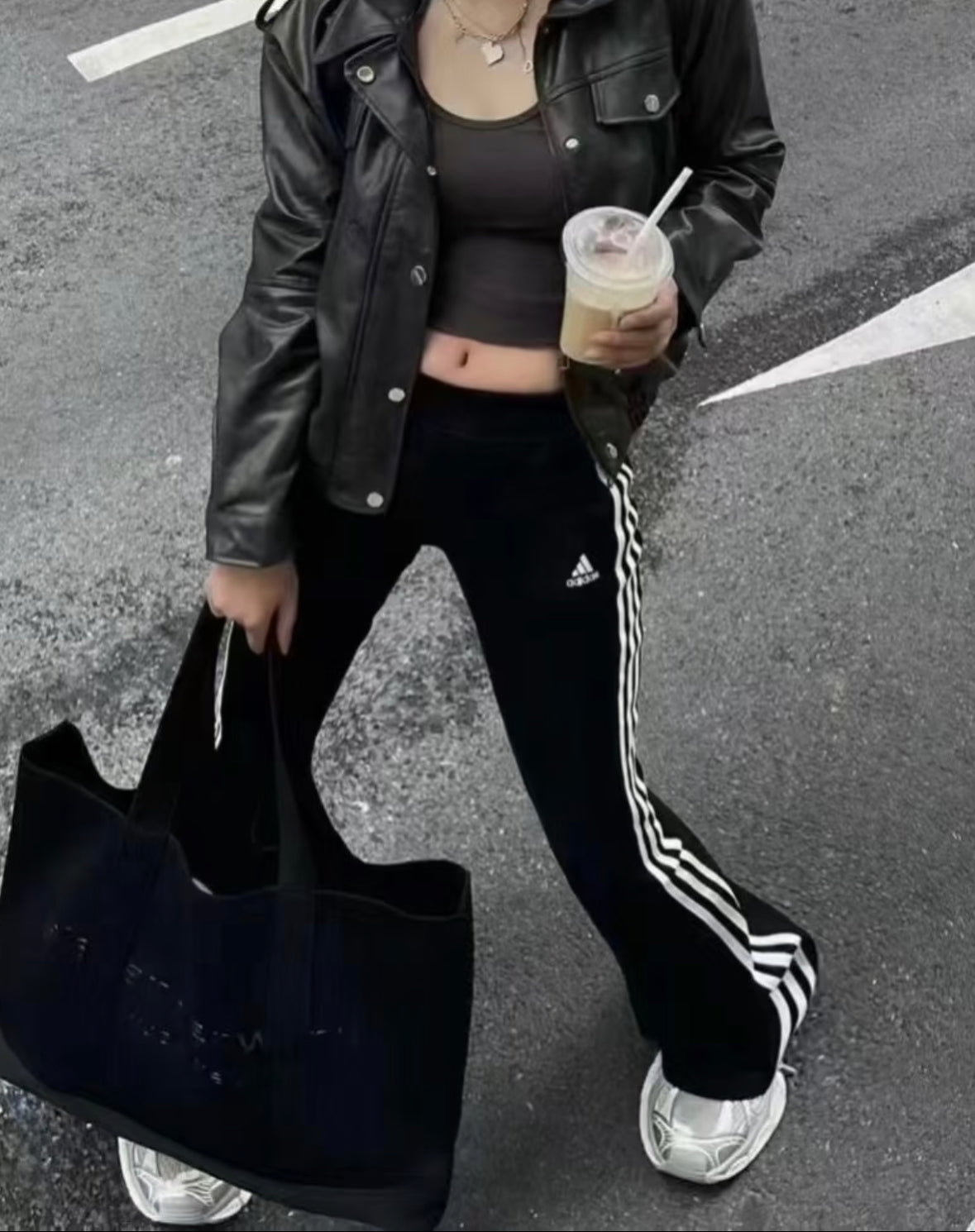 Adidas 喇叭褲