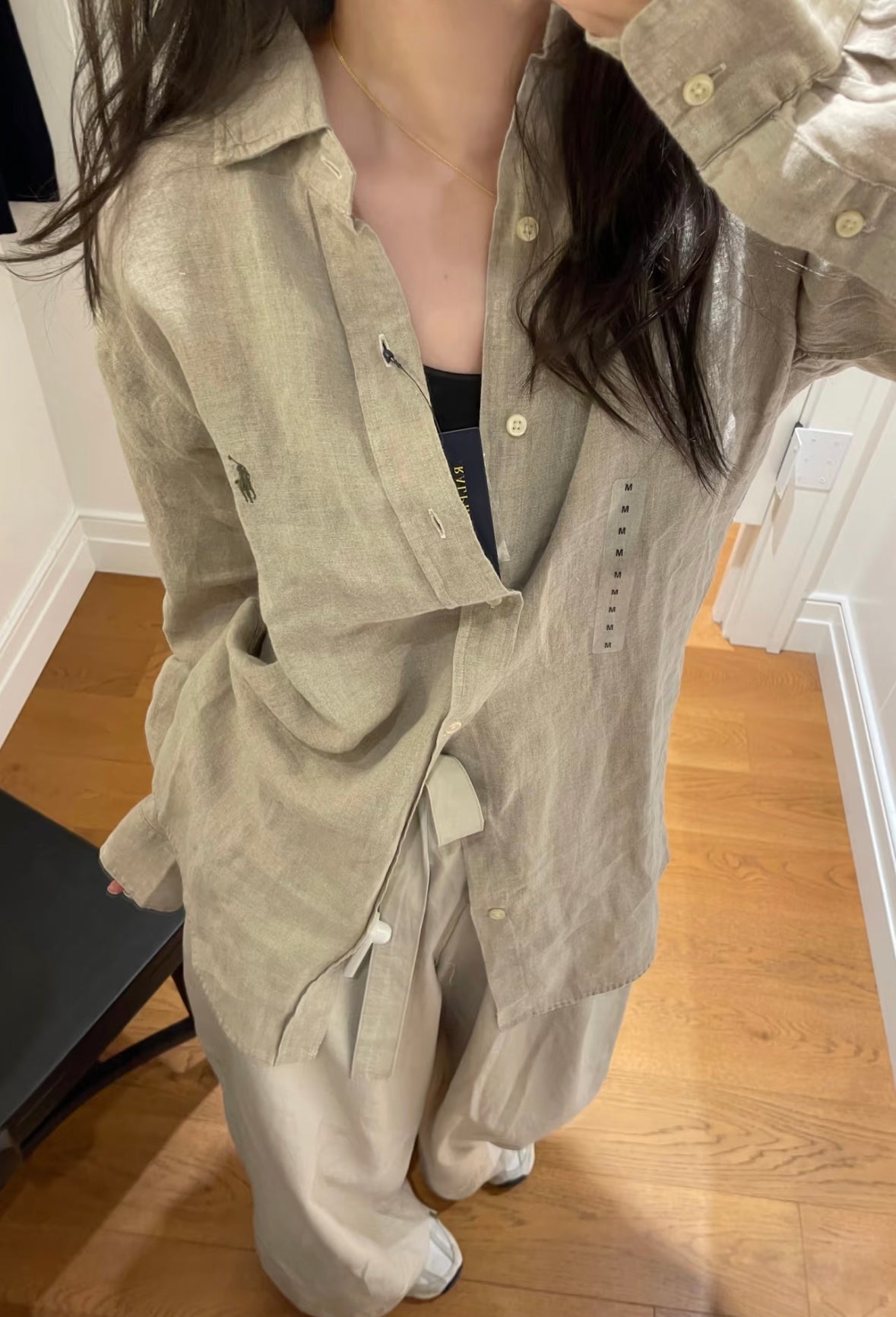 Polo Classic Fit Linen Shirt