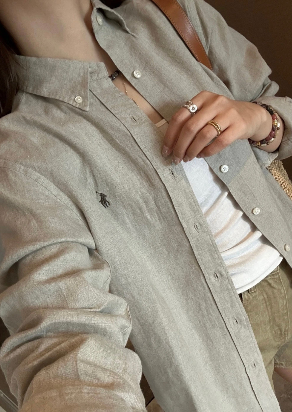 Polo Classic Fit Linen Shirt