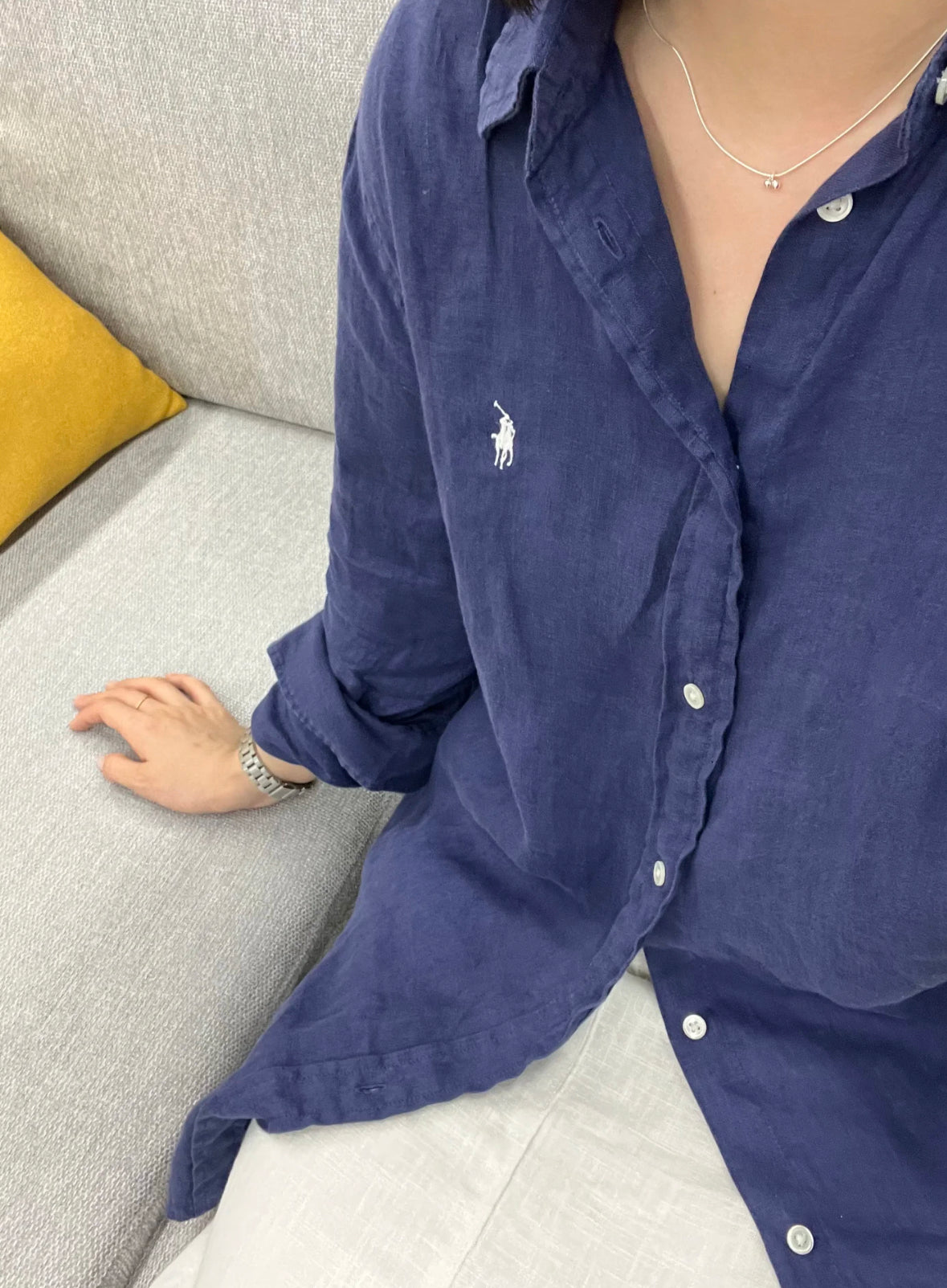 Polo Classic Fit Linen Shirt