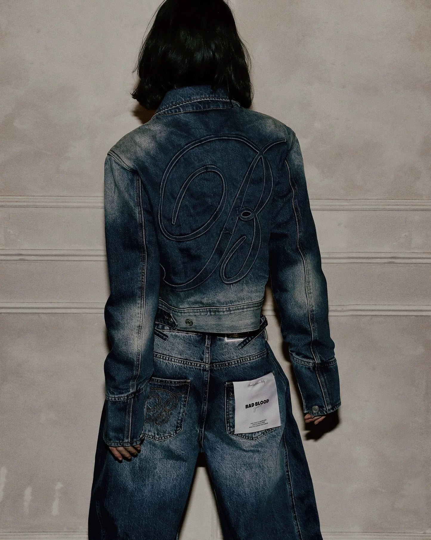 BADBLOOD CHARLIE BARREL JEANS