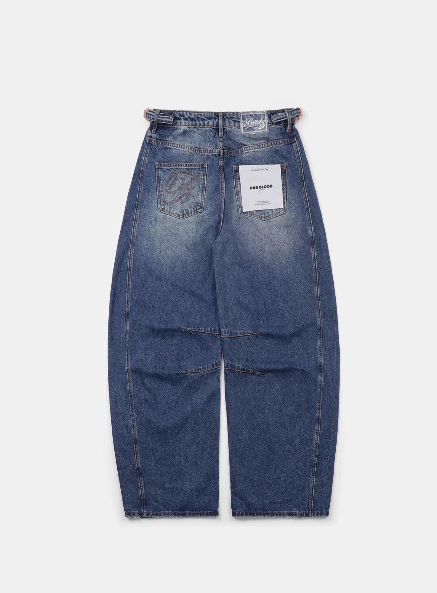 BADBLOOD CHARLIE BARREL JEANS
