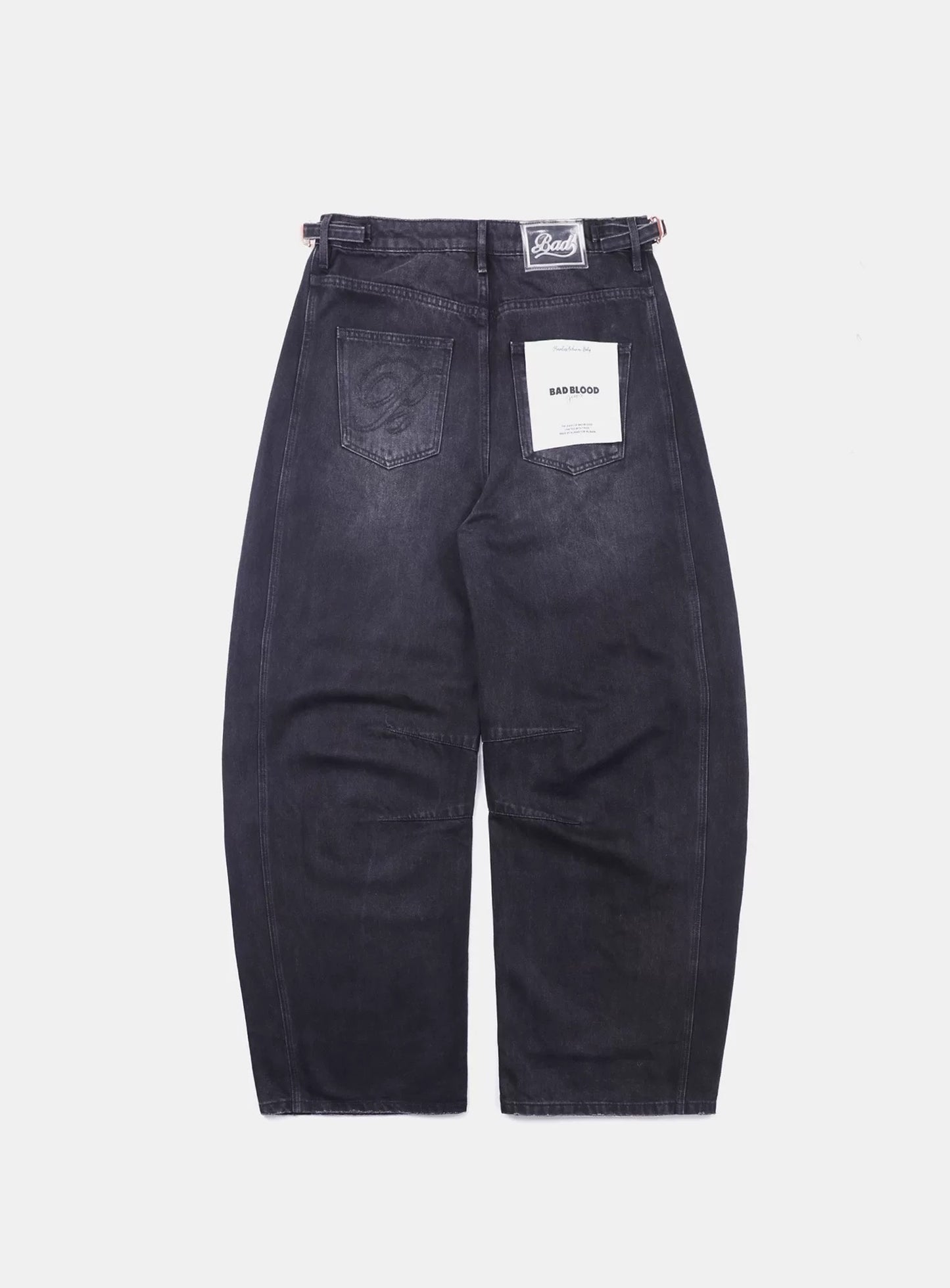 BADBLOOD CHARLIE BARREL JEANS