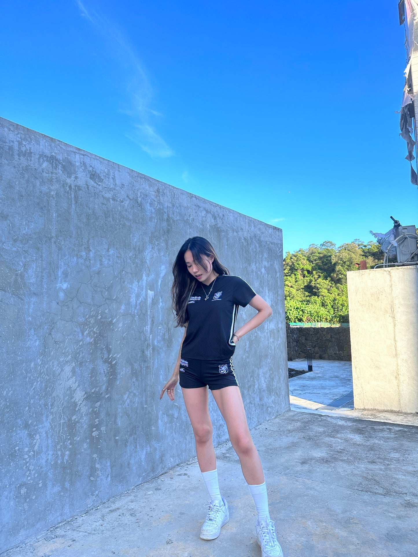 BADBLOOD [at-tee23-013] ADS Vintage V Neck Short Sleeve Slim Fit   (Top )