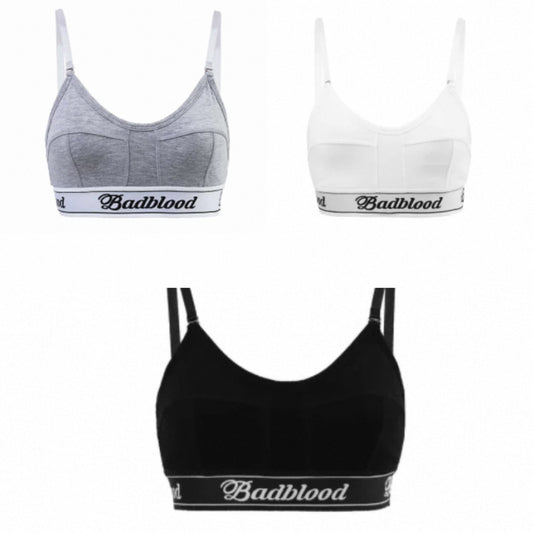 Badblood [w-pnt20-027]Modal Cotton Rib BarTop